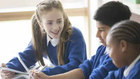 Getty Images School children in classroom