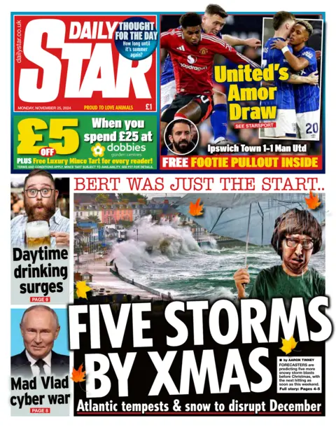  "Five Storms by Xmas"