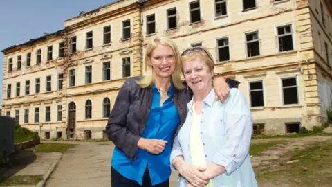 Anneka Rice Anneka and Monica