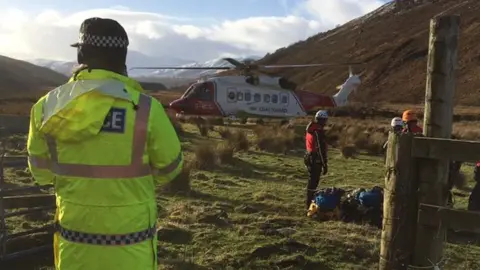 Assynt Mountain Rescue Team Ben Hope rescue effort