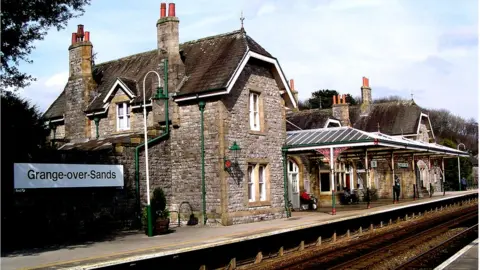 Nick Thorne via Geograph Grange over Sands railway station