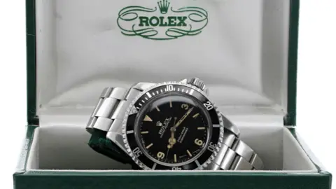 Nottinghamshire miner s rare holy grail Rolex sells for 175k