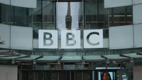 Getty Images BBC logo at NBH