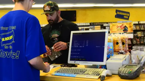 BBC Customer at Blockbuster