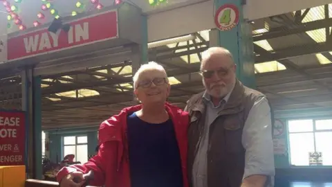 Jean Brown Jean and Tommy Brown at Barry's