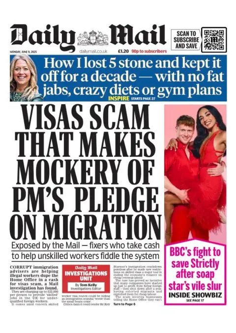  "Visas scam that makes a mockery of PM's pledge on migration".