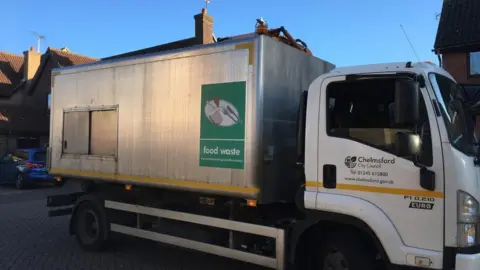 Charlotte Rose/BBC Bin collection essex