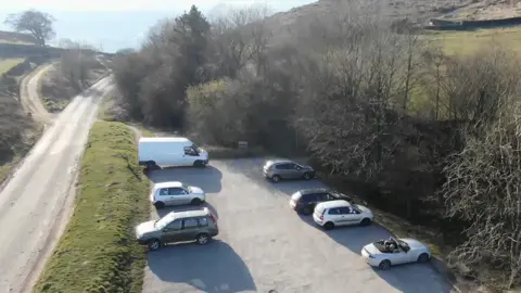 Derbyshire Police Busy car park