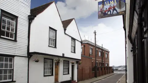 PAUL NIXON copyright Christopher Jones' home in Harwich