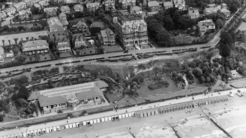 Historic England Archive The Spa Pavilion and Cliff Gardens, Felixstowe