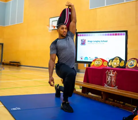 Kings Langley School Anthony Joshua