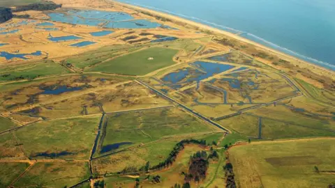 Mike Page Aerial Photography RSPB Minsmere