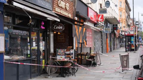The restaurant where the shooting took place