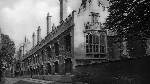 Getty Images Lincoln College (founded in 1427) in Oxford in England c. 1925.