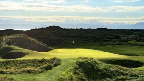 The eighth hole at Royal Troon