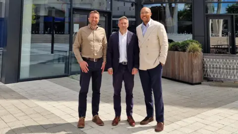 LDRS Representatives from Vue outside the cinema building