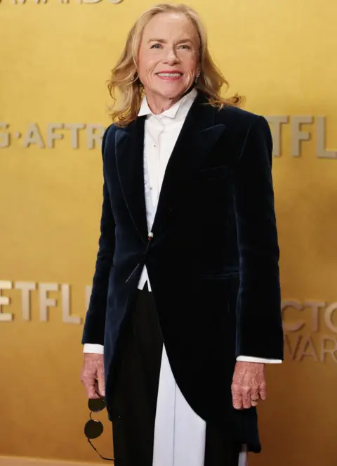 Getty Images Amy Madigan attends the 32nd Annual Actor Awards at Shrine Auditorium and Expo Hall on March 01, 2026 in Los Angeles, California.