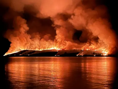 Gruinard Island fire