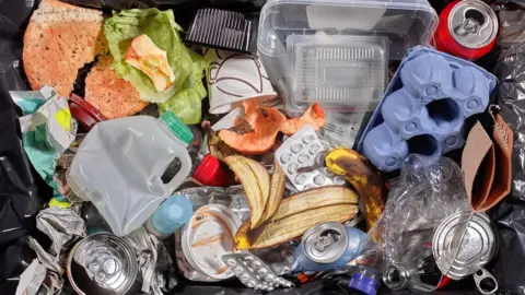 Getty Images Household waste