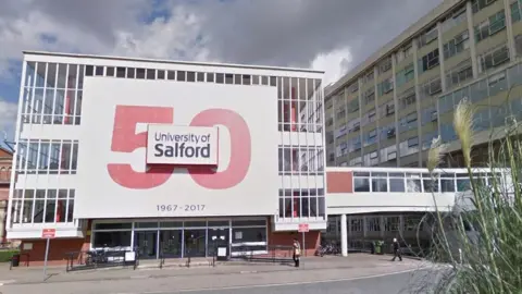 Google University of Salford exterior