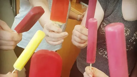 PA Ice lollies