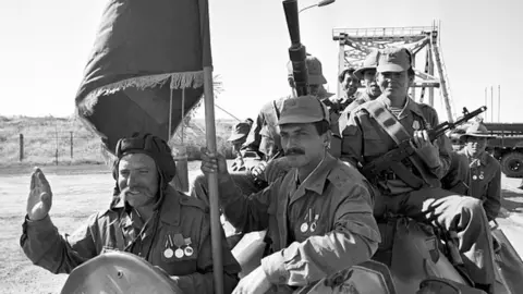 Getty Images Soviet soldiers in Afghanistan