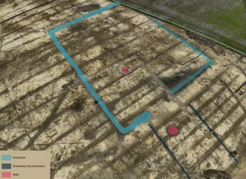 MOLA Site plan of excavations