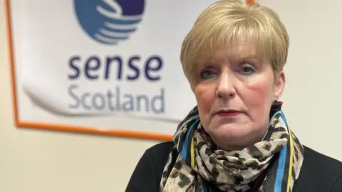 BBC Angela Bonomy, executive director of Sense Scotland