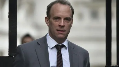 Getty Images Foreign Secretary Dominic Raab