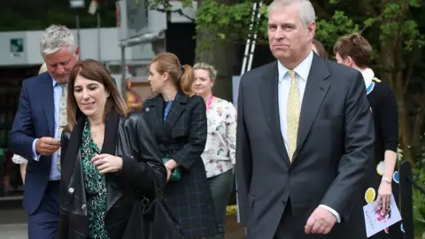 Getty Images Amanda Thirsk and Prince Andrew