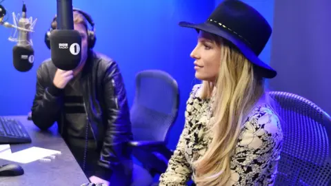 Britney Spears at BBC Radio 1