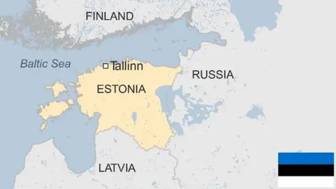 map of Estonia