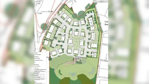 LDRS Plans for 58 new homes in Cheddar