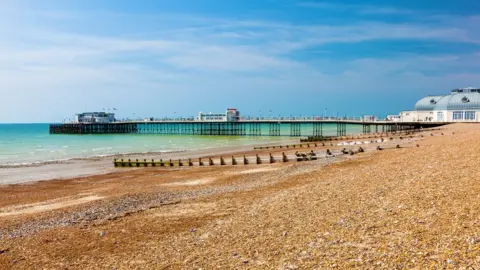 Getty Images A bright day at Worthing