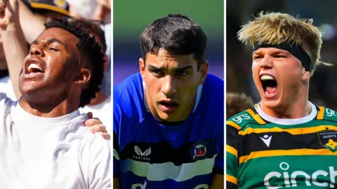 Immanuel Feyi-Waboso, Santi Carreras and Henry Pollock in a composite image