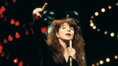 BBC Kate Bush performing live on Top of the Pops in 1978