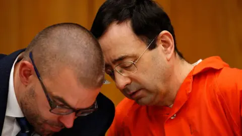 Getty Images Larry Nassar in court