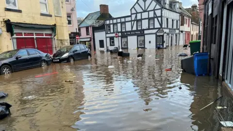 Severe flooding brings Hogmanay disruption