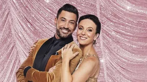 BBC/PA Giovanni Pernice and Amanda Abbington on Strictly