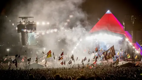 Getty Images Glastonbury festival