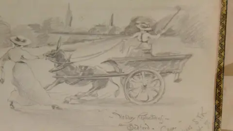 holiday reflections at Bedford