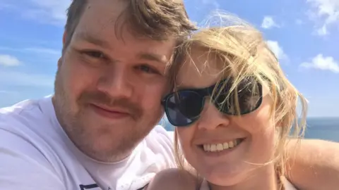 HSE Luke Branston and his girlfriend, Sarah