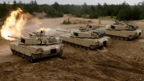 Reuters M1 Abrams tank