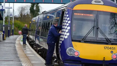 Getty Images scotrail train