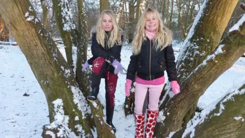 Family photo Chris right, Sam left