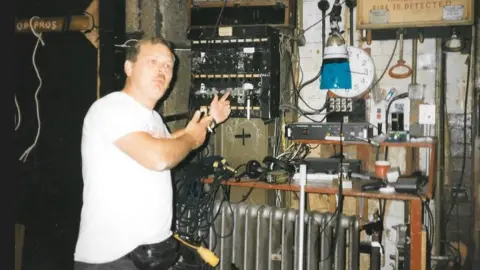 Tony Bell A photo of Tony Bell back stage in the 90s