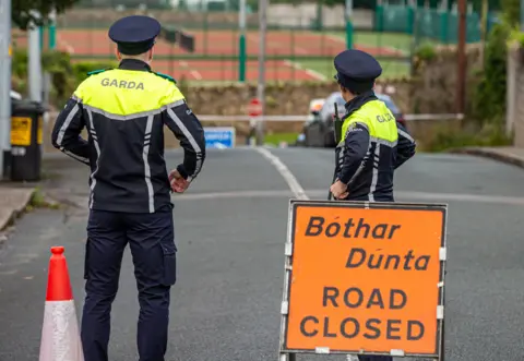 PA Garda at road crash