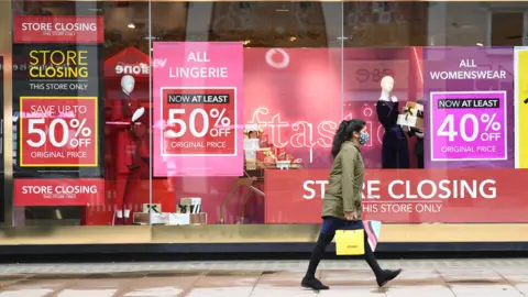 Stefan Rousseau/PA Debenhams on Oxford Street