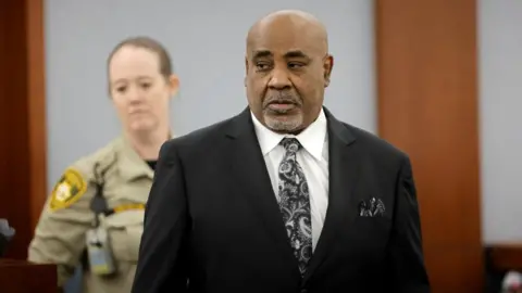 Duane "Keffe D" Davis appears in court for his murder trial in Las Vegas