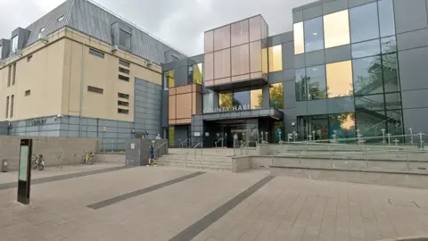 Google Wiltshire Council building exterior during the day